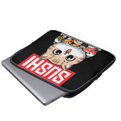 Sushi Cat Laptopschutzhülle (Vorne Knopf)