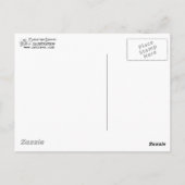 Sushi Cat Sashimi Sweetie Postkarte (Rückseite)