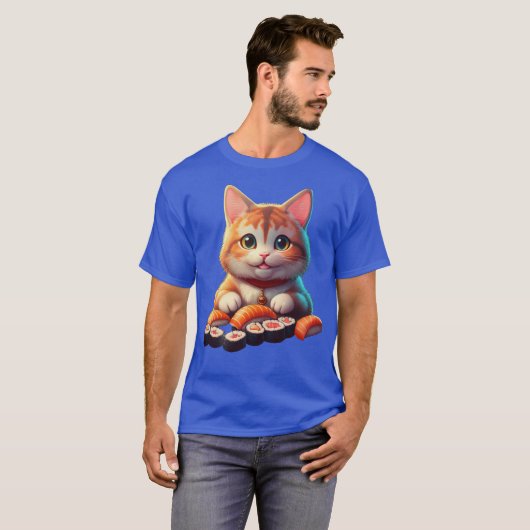 Sushi Cat T-Shirt (Vorne ganz)