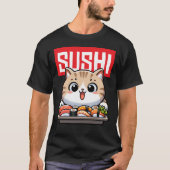Sushi Cat T-Shirt (Vorderseite)