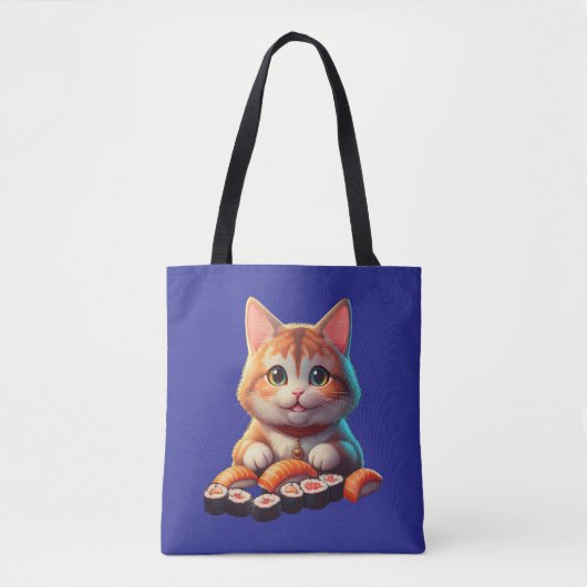 Sushi Cat Tasche (Vorderseite)
