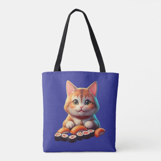 Sushi Cat Tasche (Rückseite)