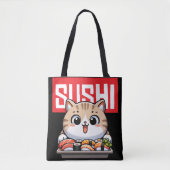 Sushi Cat Tasche (Vorderseite)