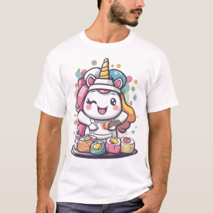 Sushi-Chef-Einhorn (1) T-Shirt
