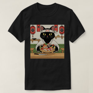 Sushi-Chef-Katze  T-Shirt