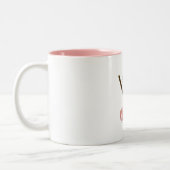 Sushi Chopsticks Zweifarbige Tasse (Links)