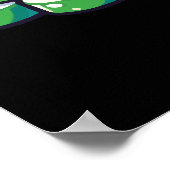 Sushi Christmas Tree - Funny Holiday Feinschmecker Poster (Ecke)