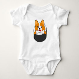 Sushi Corgi Baby Strampler
