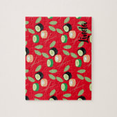 Sushi Cucumber Rolls Greenerity Asian Food Puzzle (Vertikal)