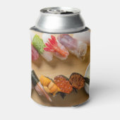 Sushi Curve Party – Chill with Style Dosenkühler (Kanne Rückseite)