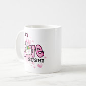 Sushi der Liebe I Kaffeetasse (Vorderseite Links)