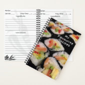 Sushi Design, Rezept Buch (Innen)