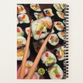 Sushi Design, Rezept Buch (Rückseite)