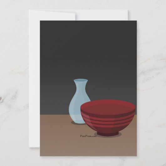 Sushi Dinner Einladung (Rückseite)