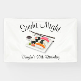 Sushi Dinner Party Banner