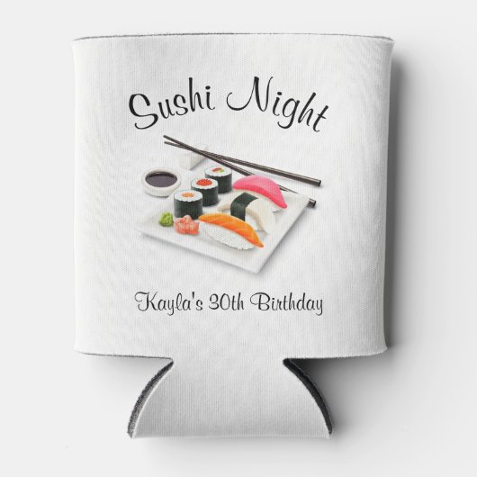 Sushi Dinner Party Dosenkühler (Vorderseite)