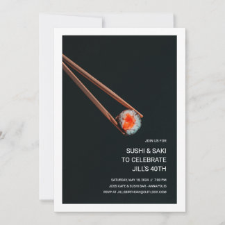 Sushi Dinner Party Einladung
