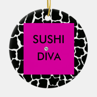 Sushi Diva Ornament von Zan Hanhof