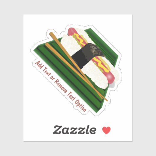 Sushi Dog Aufkleber (Blatt)