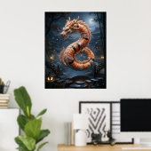 Sushi-Drache Garten Geist Poster (Heimbüro)