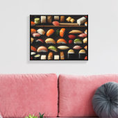 "Sushi Dreams" Canvas Print Leinwanddruck (Insitu (Wohnzimmer))