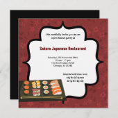 Sushi Einladung (Vorne/Hinten)