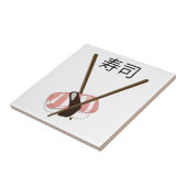 Sushi-Essstäbchen Fliese (Seite)