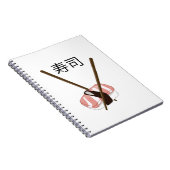Sushi-Essstäbchen Notizblock (Rechte Seite)