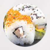 Sushi Etiketten (Design 1)