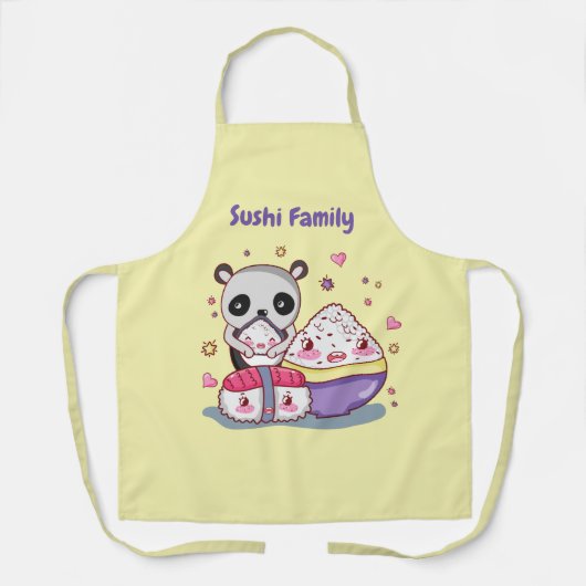 Sushi Family Schürze (Vorderseite)