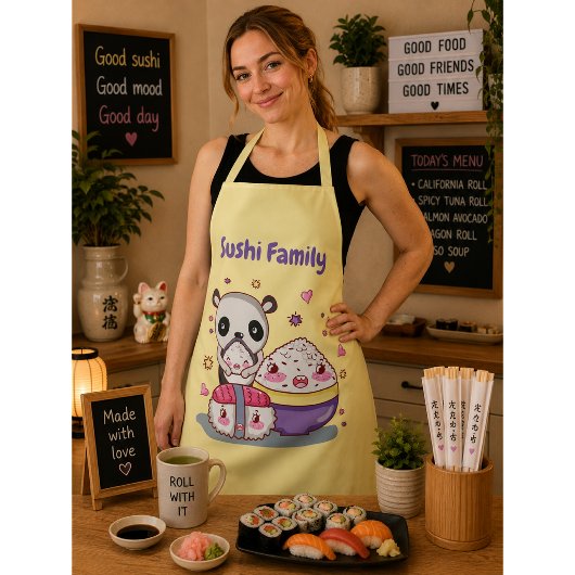 Sushi Family Schürze