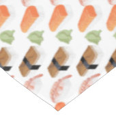 Sushi Feinschmecker Hipster Tablecloth Tischdecke (Schrägansicht)