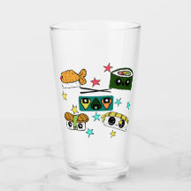 Sushi Fest Glass Tumblers