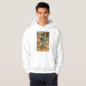 Sushi Festival Poster Design Hoodie (Vorne ganz)