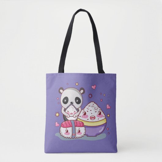 Sushi Find Rolls Kawaii Sushi Tasche (Vorderseite)