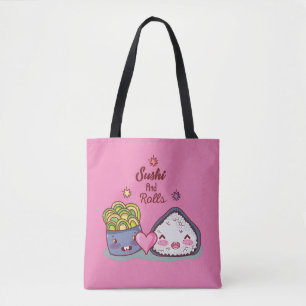Sushi Find Rolls Kawaii Sushi Tasche