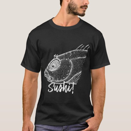Sushi! Fischkopf T-Shirt (Vorderseite)