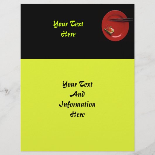 Sushi Flyer (Vorne)