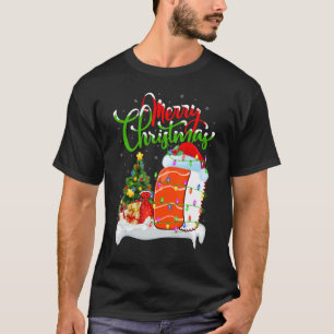 Sushi Food Weihnachten Dekorationen Santa Sushi Ch T-Shirt