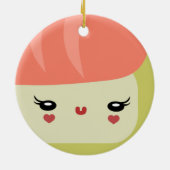 Sushi-Freunde Keramik Ornament (Hinten)