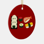 Sushi Fun Keramik Ornament (Rechts)