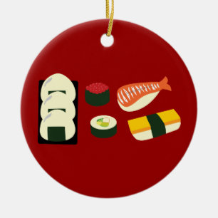Sushi Fun Keramik Ornament