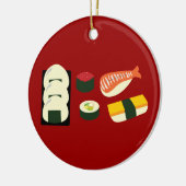 Sushi Fun Keramik Ornament (Links)