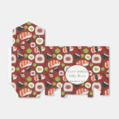 Sushi Gender Neutral Baby Shower Geschenkschachtel (Ungefaltet)