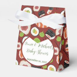 Sushi Gender Neutral Baby Shower Geschenkschachtel