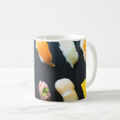 Sushi Geometry – Modern Nigiri Collection Kaffeetasse (VorderseiteRechts)