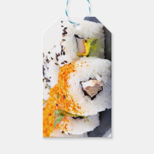 Sushi Geschenkanhänger (Vorderseite)
