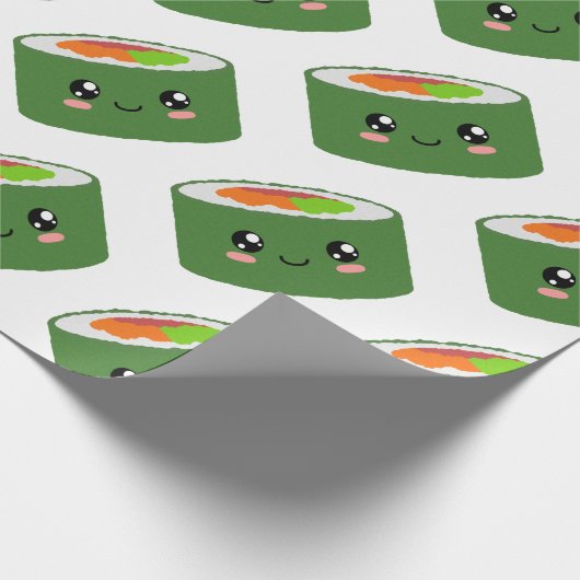 Sushi Geschenkpapier (Ecke)