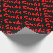 Sushi Geschenkpapier (Ecke)