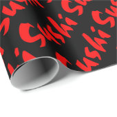 Sushi Geschenkpapier (Rolleneckpunkt)